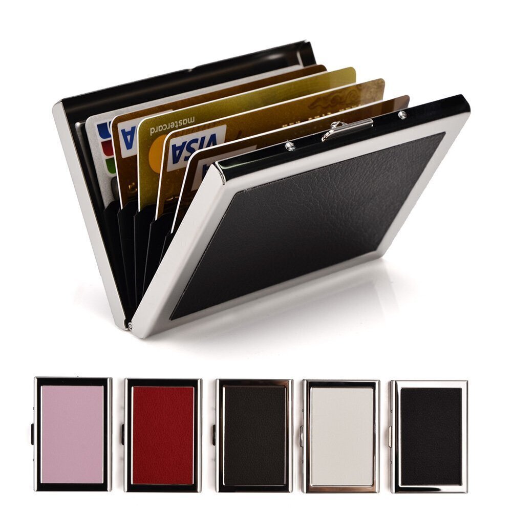 6070 RFID Credit Card Holder Metal Credit Card Case Wallet Business Card